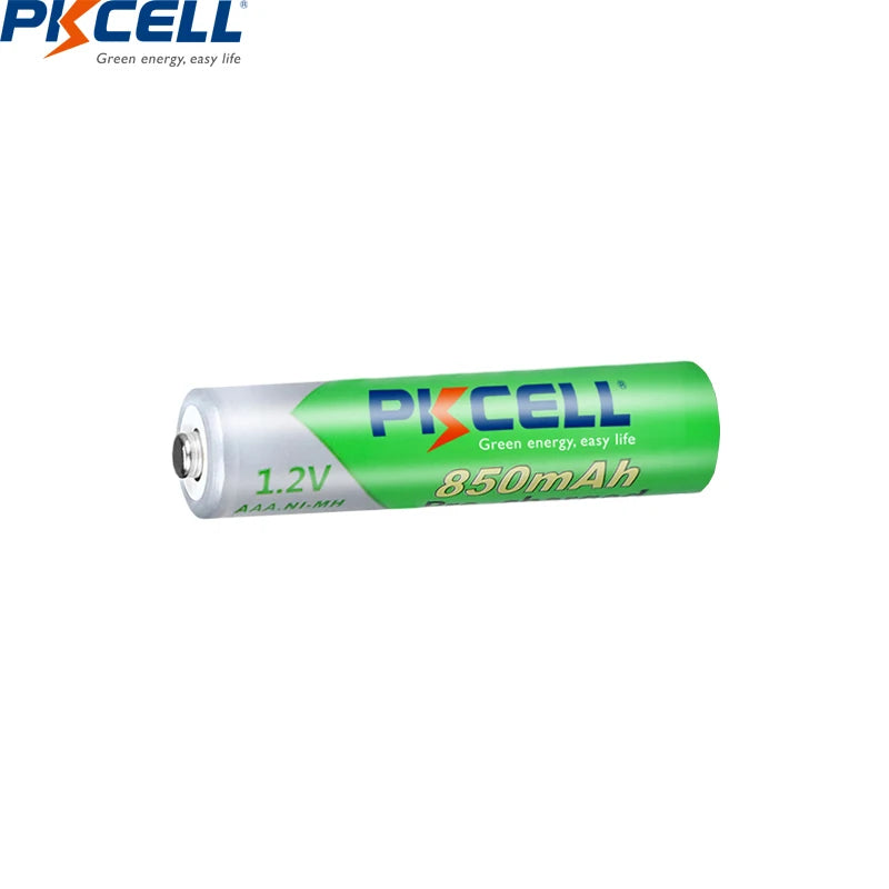 16PC PKCELL 850mAh 1.2V AAA NI-MH aaa Rechargeable Battery Ni-Mh Pre-charged aaa  Battery Batteries + 4pcs Battery Case Boxes