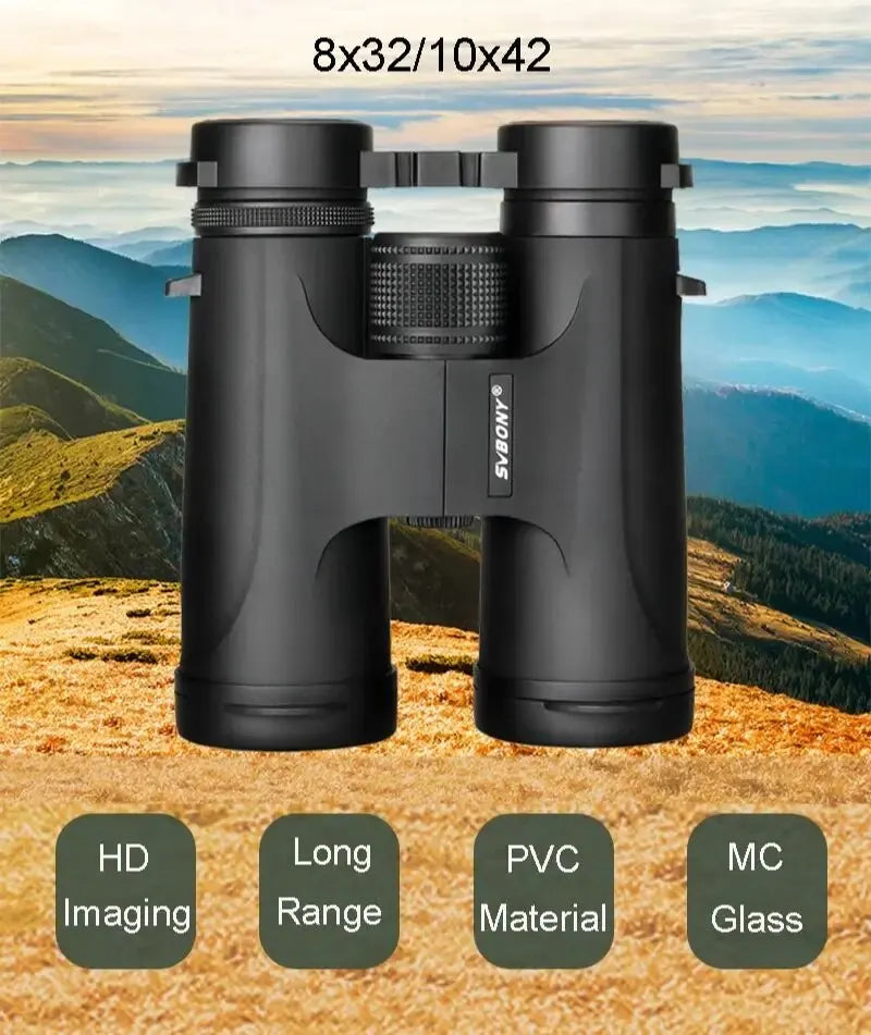 Binoculars 10X42/8X32 Telescope Powerful Professional HD Long Range Camping Equipment