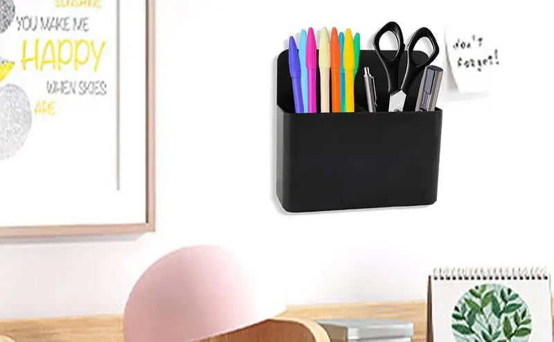 Magnetic Pen Holder Container