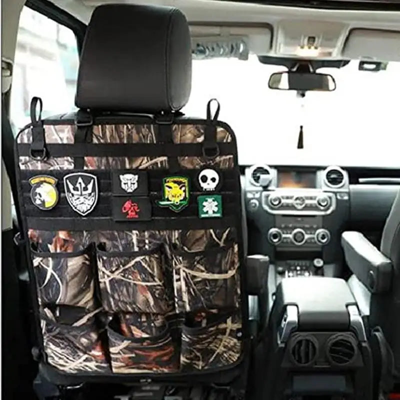 Car Organizer Backseat Truck Seat Back Hanging Bags Vehicle Organizer For Road Trip Kid Snacks Toys Travel Accessories