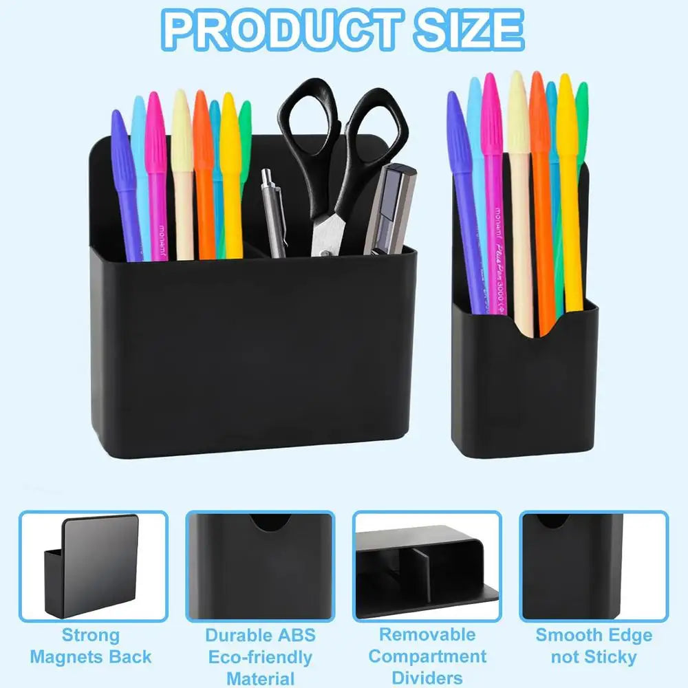 Magnetic Pen Holder Container