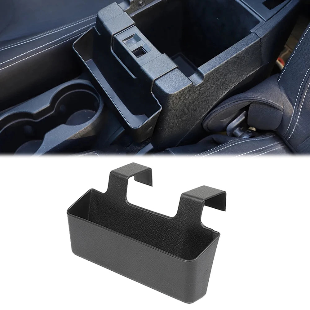 Center Console Hanging Armrest Storage Box Organizer Tray