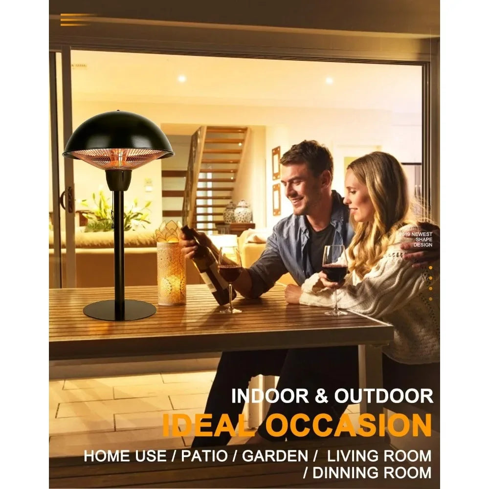 Electric Patio Heater, Tabletop Heaters, Infrared Heaters, Electric Outdoor Heater