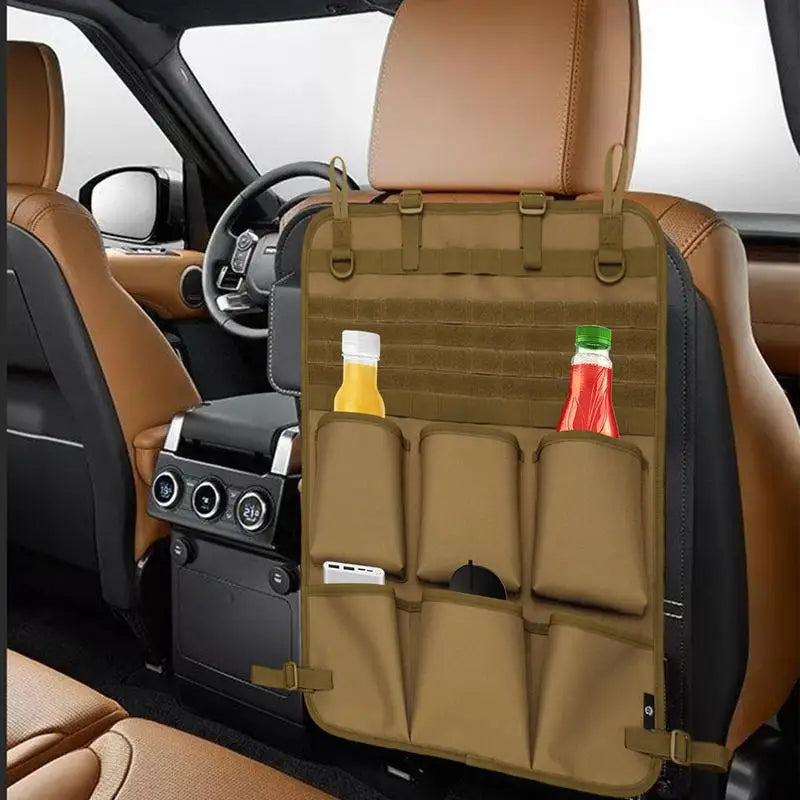 Car Organizer Backseat Truck Seat Back Hanging Bags Vehicle Organizer For Road Trip Kid Snacks Toys Travel Accessories