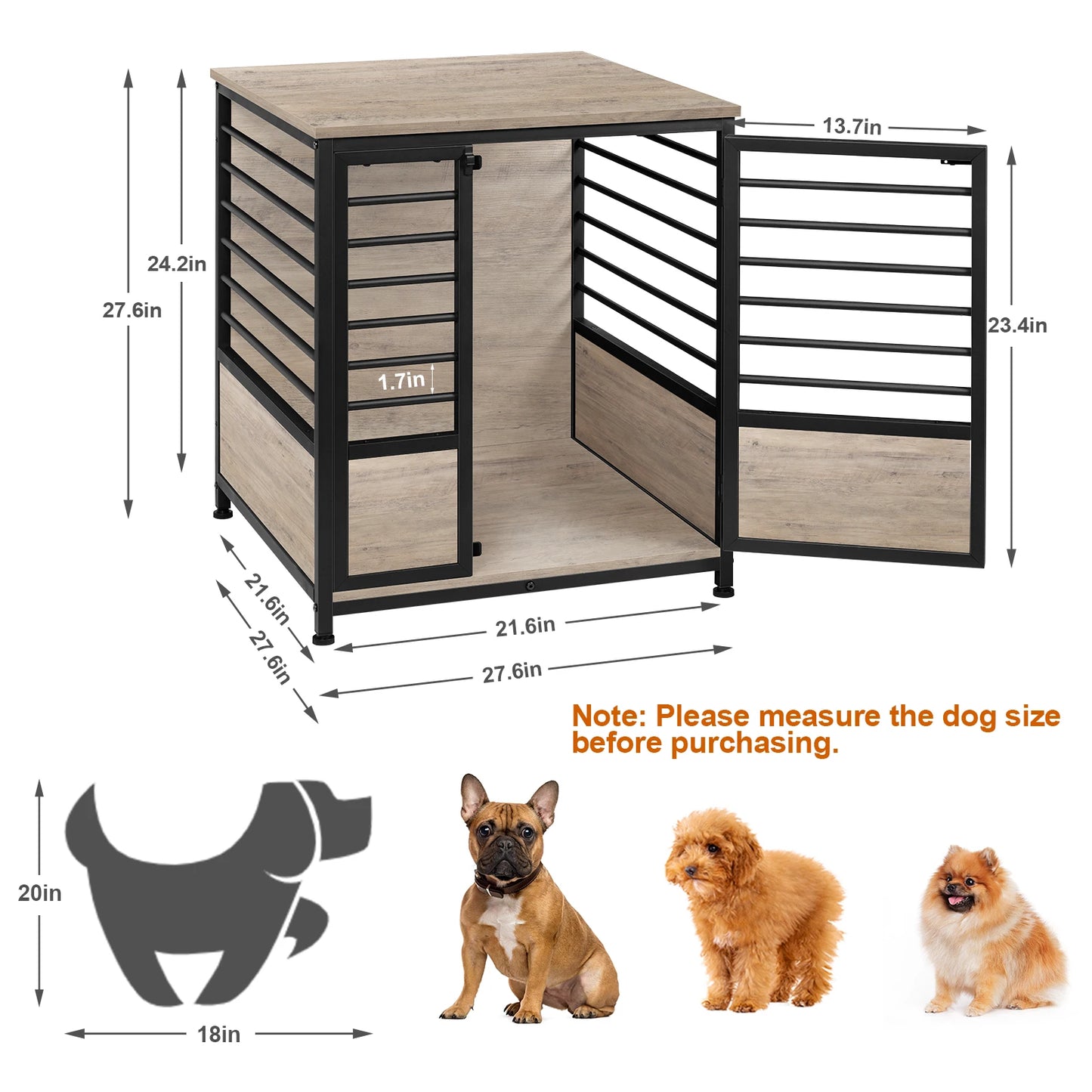 Small Heavy Duty Dog Cage