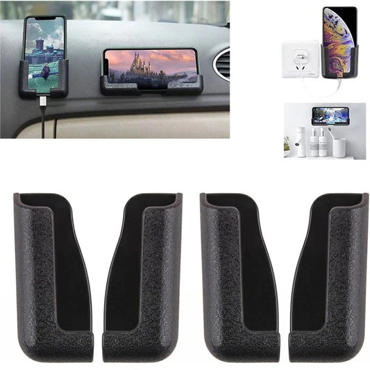 1-2 Pair Self-Adhesive Universal Dashboard Phone Mount Holder