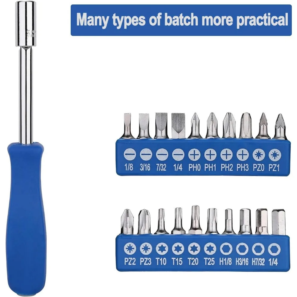 118 Piece Tool Kit Professional Auto Repair Tool Set Combination Package Socket Wrench with Most Useful Mechanics Tools