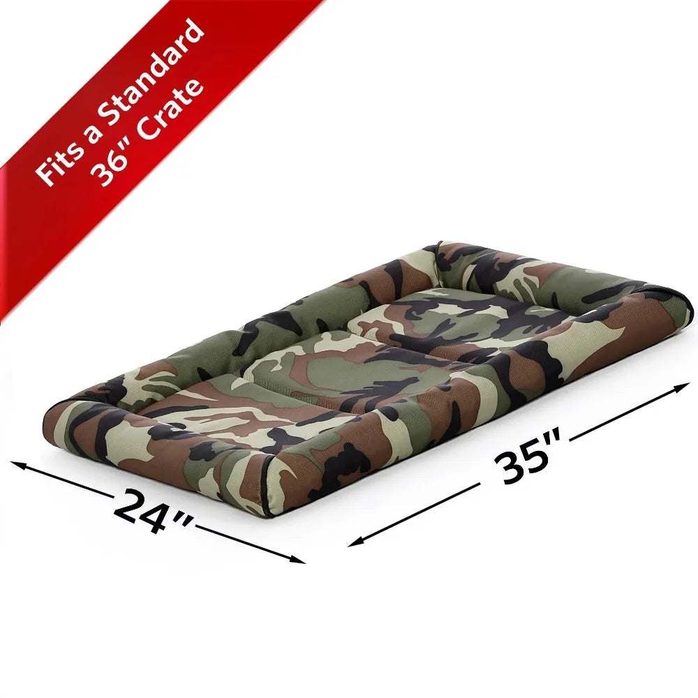 Pet Bed for Dog Accessories MidWest Ultra-Durable Dog Bed & Crate Mat Kennel for Indoor Dogs Supplies Sleeping Products Home